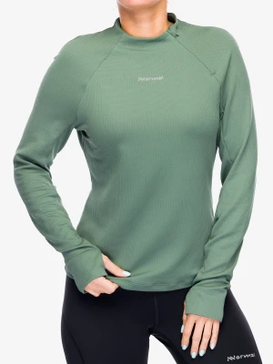 Bluza do biegania damska NNormal Trail Long Sleeve - dark green