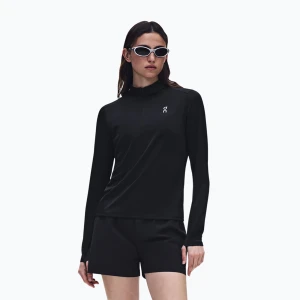 Bluza do biegania damska On Core 1 / 4 Zip black