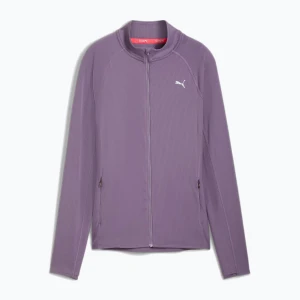 Bluza do biegania damska PUMA Run For Her Ribbed Full Zip pale plum