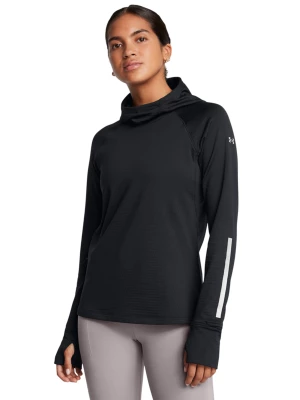 Bluza do biegania damska Under Armour UA Le Cw Balaclava Hoodie - czarna