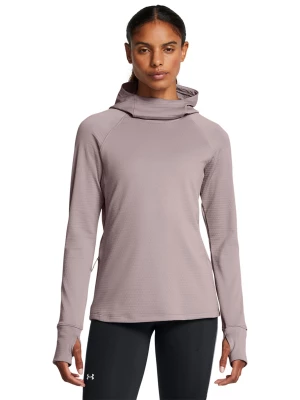 Bluza do biegania damskaUnder Armour UA Le Cw Balaclava Hoodie - szara