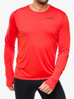 Bluza do biegania Inov-8 Performance Long Sleeve - fiery red/red