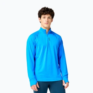 Bluza do biegania męska Brooks Dash 1 / 4 Zip 3.0 blue