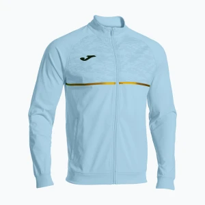 Bluza do biegania męska Joma Record III Full Zip light blue