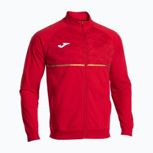 Bluza do biegania męska Joma Record III Full Zip red