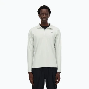 Bluza do biegania męska New Balance Space Dye 1/4 Zip grey