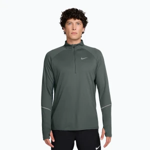 Bluza do biegania męska Nike Miler Dri-Fit UV 1 / 2 Zip camo green