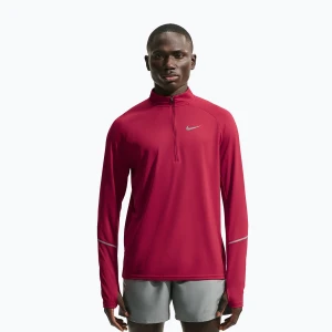 Bluza do biegania męska Nike Miler Dri-Fit UV 1 / 2 Zip tough red