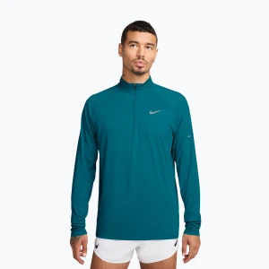 Bluza do biegania męska Nike Stride 1 / 4 Zip Dri-Fit bright spruce Zielony