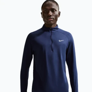 Bluza do biegania męska Nike Stride 1/4 Zip Dri-Fit midnight navy