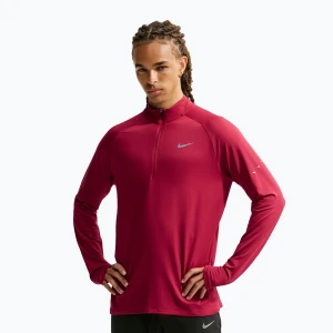 Bluza do biegania męska Nike Stride 1 / 4 Zip Dri-Fit tough red