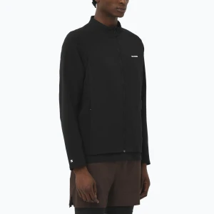 Bluza do biegania męska Salomon Mountain Flex Hybrid deep black