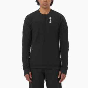 Bluza do biegania męska Salomon Ultra Fleece Deep Black