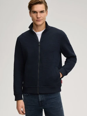 Bluza dresowa Akoni w kolorze ciemnoniebieskim ze wzorem Joop