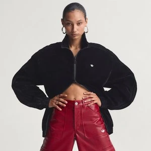 Bluza dresowa Brushed Twill Oversized Firebird Adidas