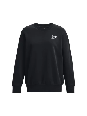 Bluza dresowa damska Under Armour Essential Fleece Os Crew - czarna