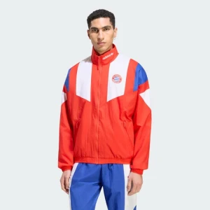 Bluza dresowa FC Bayern Monachium EQT Adidas czerwony