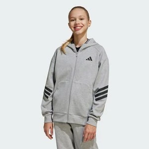 Bluza dresowa Future Icons 3-Stripes Full-Zip Hooded Kids Adidas