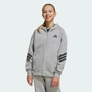 Bluza dresowa Future Icons 3-Stripes Full-Zip Hooded Kids Adidas