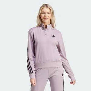 Bluza dresowa Iconic Wrapping 3-Stripes Snap Adidas