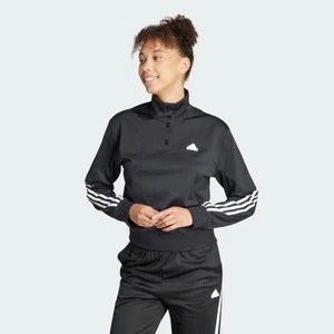 Bluza dresowa Iconic Wrapping 3-Stripes Snap Adidas