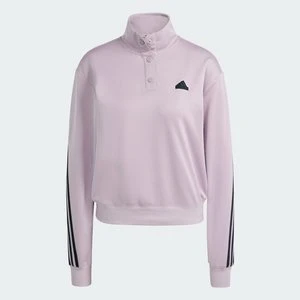 Bluza dresowa Iconic Wrapping 3-Stripes Snap Adidas