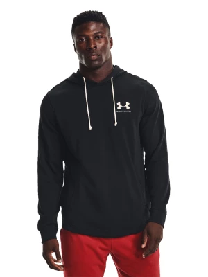 Bluza dresowa męska nierozpinana z kapturem Under Armour UA Rival Terry LC HD - czarna