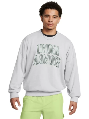 Bluza dresowa męska Under Armour UA Icon Hwt Terry Os Crew - szara