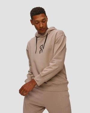 Bluza Dresowa Męska Z Kapturem On Club Hoodie Beżowa