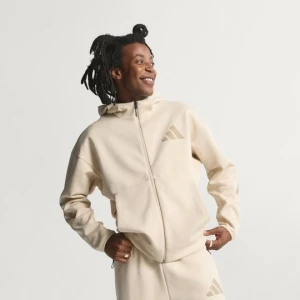 Bluza dresowa New adidas Z.N.E. Full-Zip Hooded Crystal Linen