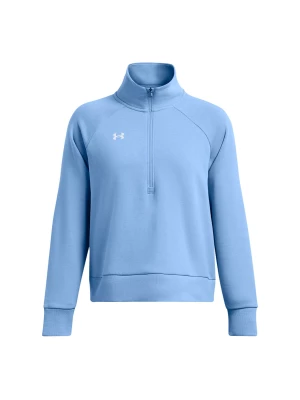 Bluza dresowa nierozpinana bez kaptura damska Under Armour UA Rival Fleece HZ - beżowa