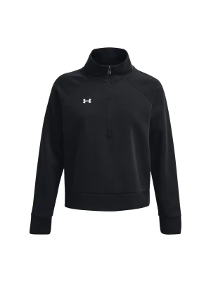 Bluza dresowa nierozpinana bez kaptura damska Under Armour UA Rival Fleece HZ - czarna