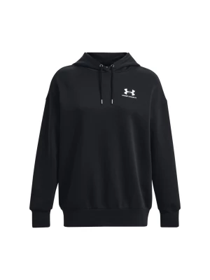 Bluza dresowa nierozpinana z kapturem damska Under Armour UA Icon Fleece OS Hoodie - czarna