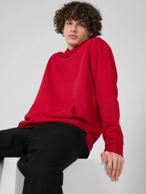 Bluza dresowa nierozpinana z kapturem męska Outhorn - czerwona