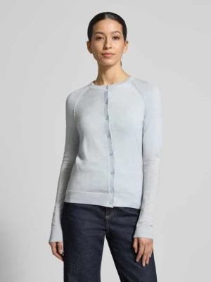 Bluza dresowa o kroju shaped fit z czystej wełny dziewiczej model 'Fonami' Boss