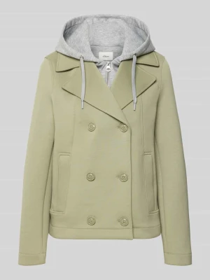 Bluza dresowa o regularnym kroju z domieszką wiskozy s.Oliver RED LABEL