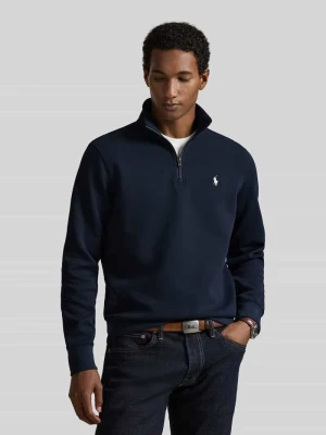 Bluza dresowa o regularnym kroju z mieszanki bawełny Polo Ralph Lauren Granatowy