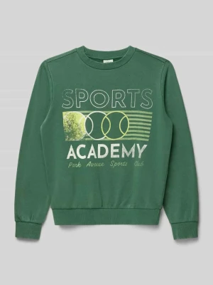 Bluza dresowa o regularnym kroju z mieszanki bawełny s.Oliver RED LABEL