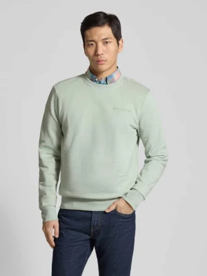 Bluza dresowa o regularnym kroju z mieszanki bawełny Tom Tailor