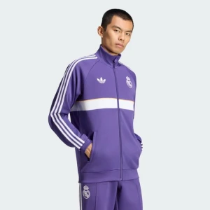 Bluza dresowa Real Madryt Originals Adidas purpurowy