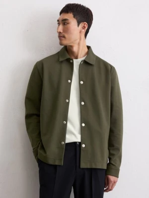 Bluza dresowa regular Marc O'Polo hnědá