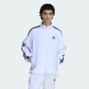 Bluza dresowa Teamgeist Adicolor Adidas biały