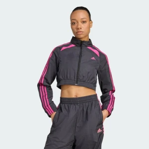Bluza dresowa Teamgeist Adicolor Cropped Adidas czarny