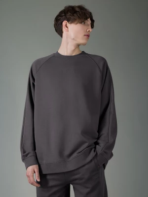 Bluza dresowa z bawełną organiczną męska 4F x Robert Lewandowski
