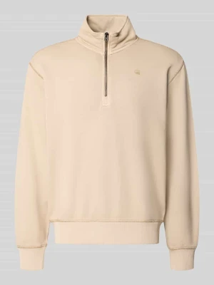 Bluza dresowa z czystej bawełny, krój regular fit G-Star Raw Beżowy
