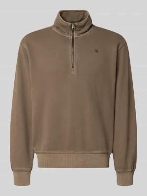 Bluza dresowa z czystej bawełny, krój regular fit G-Star Raw Khaki