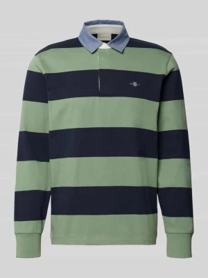 Bluza dresowa z czystej bawełny, krój regular fit Gant Miętowy