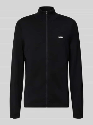 Bluza dresowa z czystej bawełny, krój regular fit, model 'KN_EVER-X FZ' BOSS Green