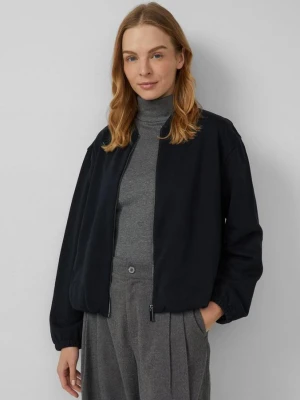 Bluza dresowa z elastycznymi mankietami s.Oliver czarny