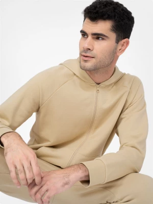 Bluza dresowa z kapturem z bawełny organicznej męska 4F